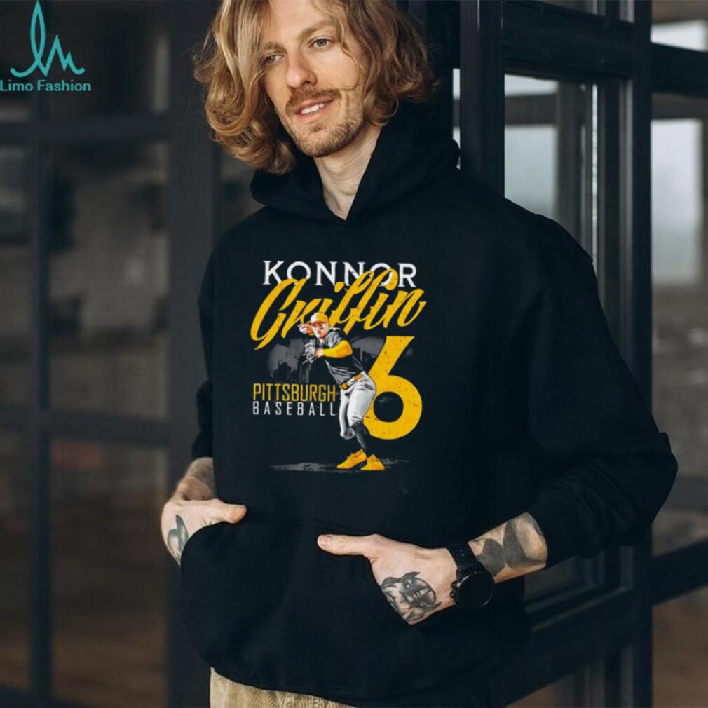 Konnor Griffin #6 Pittsburgh Baseball Pitcher Signature Series T Shirt