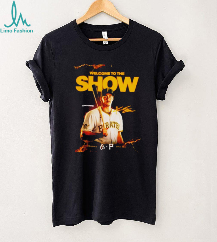 Konnor Griffin Pittsburgh Pirates Welcome To The Show Baseball T Shirt