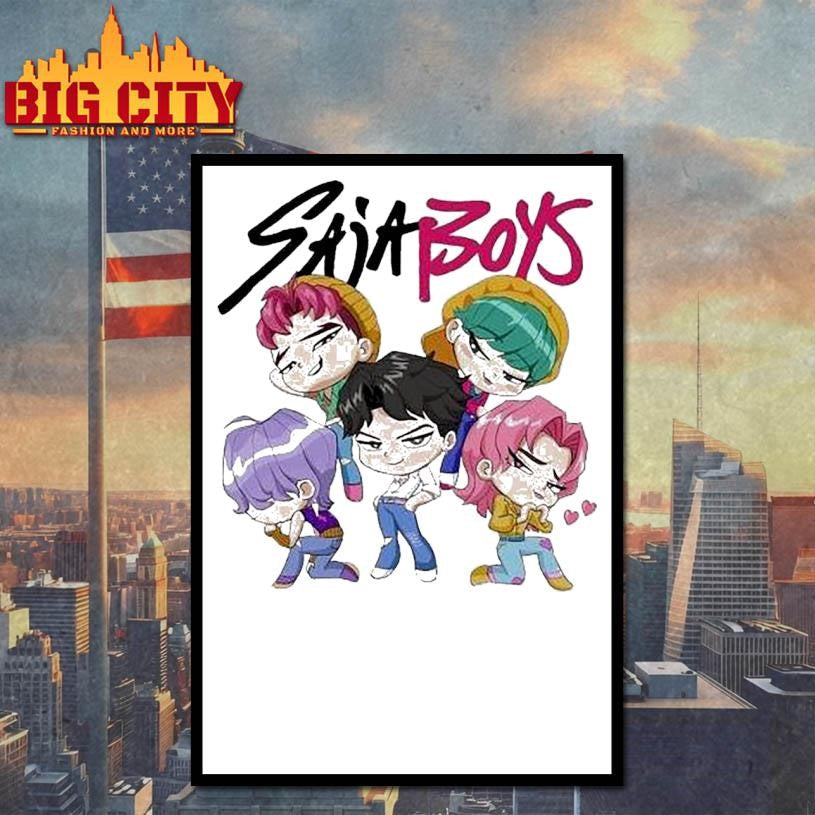 Kpop Demon Hunters Saja Boys Chibi Shirt