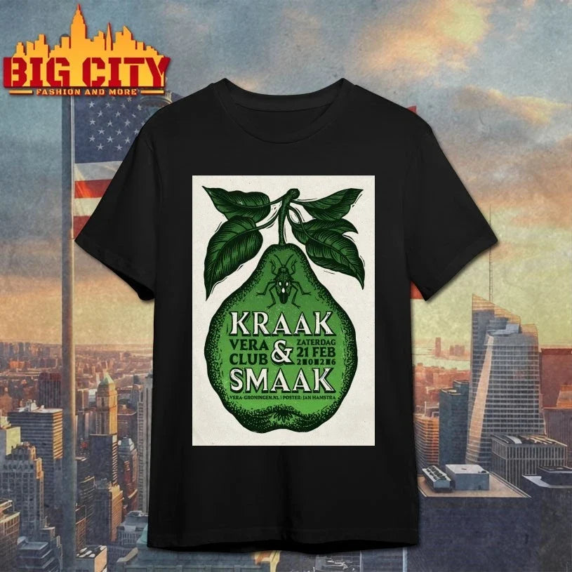 Kraak With Smaak 2.21.2026 Groningen Netherlands Poster t-shirt
