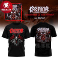 Kreator Krushers Of The EU&amp;UK Tour 2026 Rock Time Two Sided Shirt