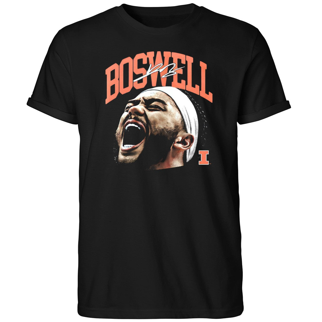 Kylan Boswell Signature Illinois Basketball Collection 2026 Shirt
