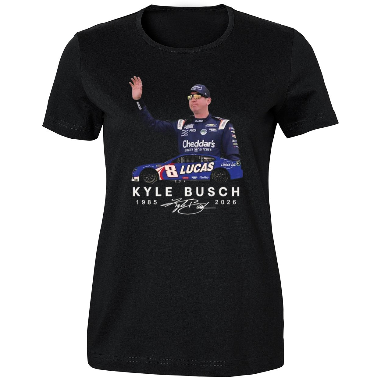 Kyle Busch 1985 2026 Signature Shirt