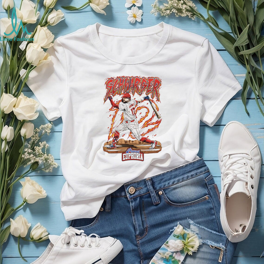 Kyle Schwarber Planet Euphoria Philadelphia Baseball Graphic T Shirt