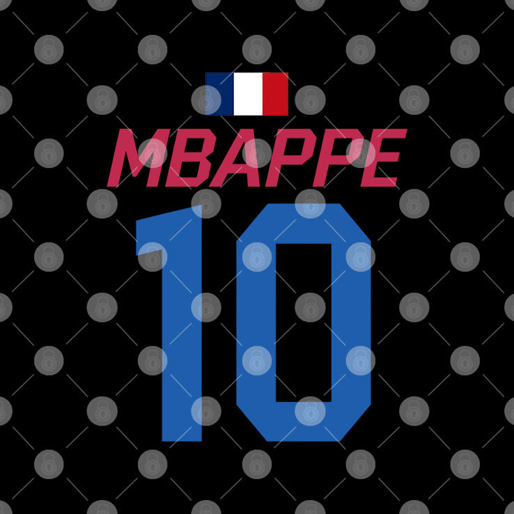 Kylian Mbappe France National Team 10 World Cup 2026 T Shirt