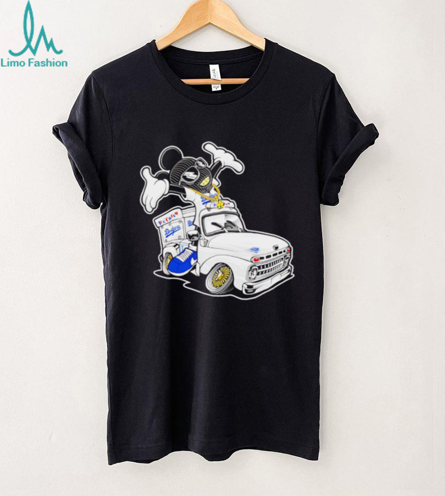 LA Dodgers Masked Mascot Ice Cream Truck T Shirt