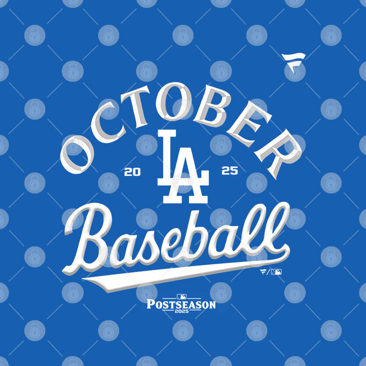 LA Dodgers October Baseball 2025 T Shirt