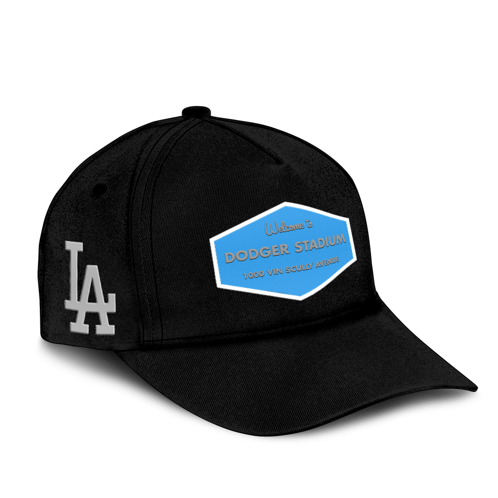 LA Dodgers Welcome To Dodger Stadium 1000 Vin Scully Avenue Hat