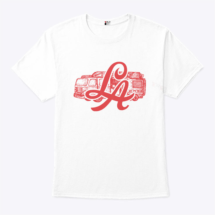 LA On Our Heart T Shirt