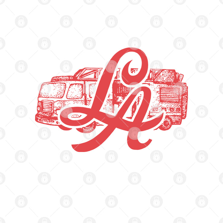 LA On Our Heart T Shirt