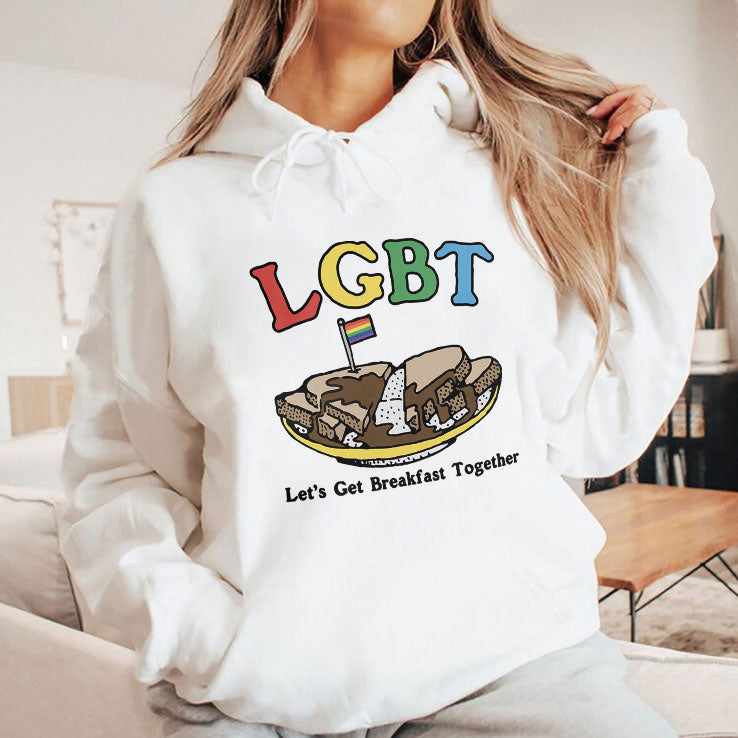 LGBT Let’s Get Breakfast Together T Shirt
