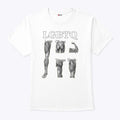 LGBTQ Legs Glutes Biceps Tricepts Quads Funny Gym T Shirt