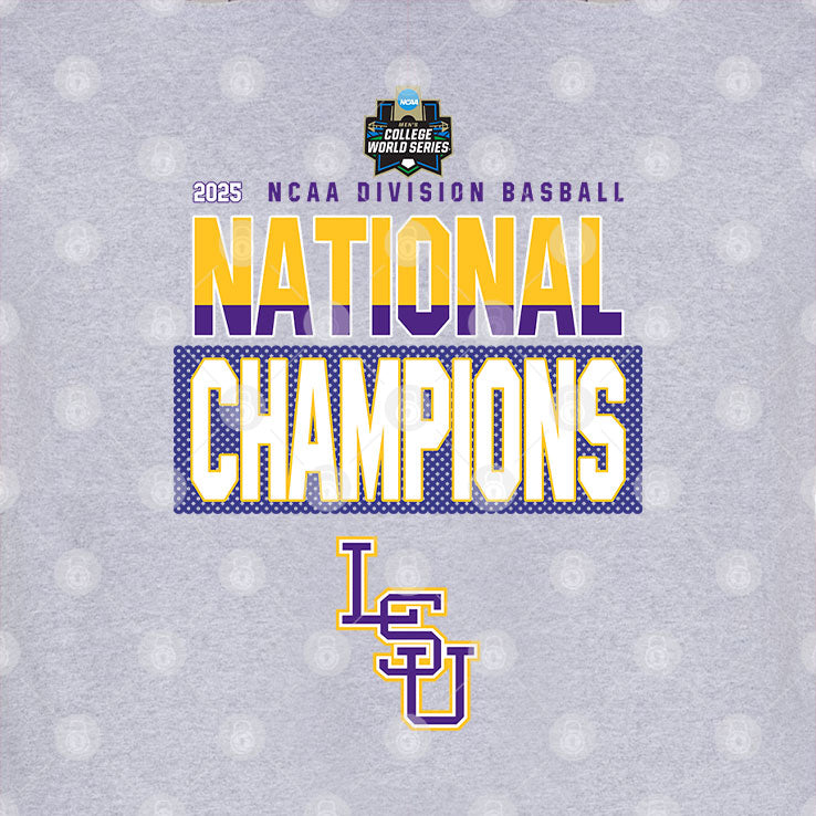 LSU National Champions 2025 NCAA Division Baseball T Shirt