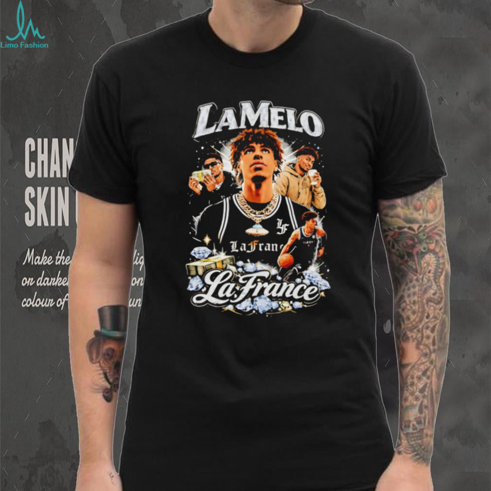 LaMelo Ball La France Vintage Style Basketball T Shirt