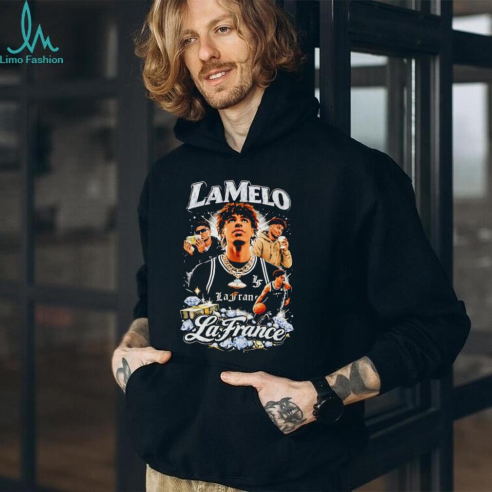 LaMelo Ball La France Vintage Style Basketball T Shirt