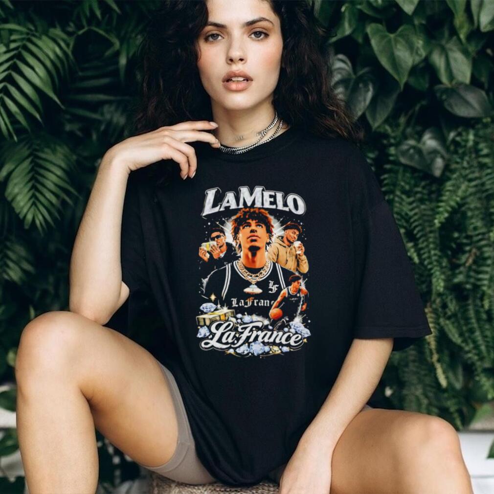 LaMelo Ball La France Vintage Style Basketball T Shirt