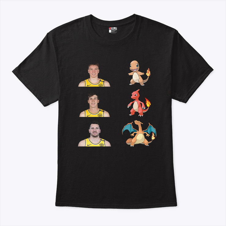 Lakers Charmander Evolution Meme Shirt