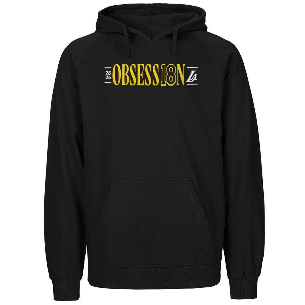 Lakers wearing OBSESS18N 25 26 Shirt