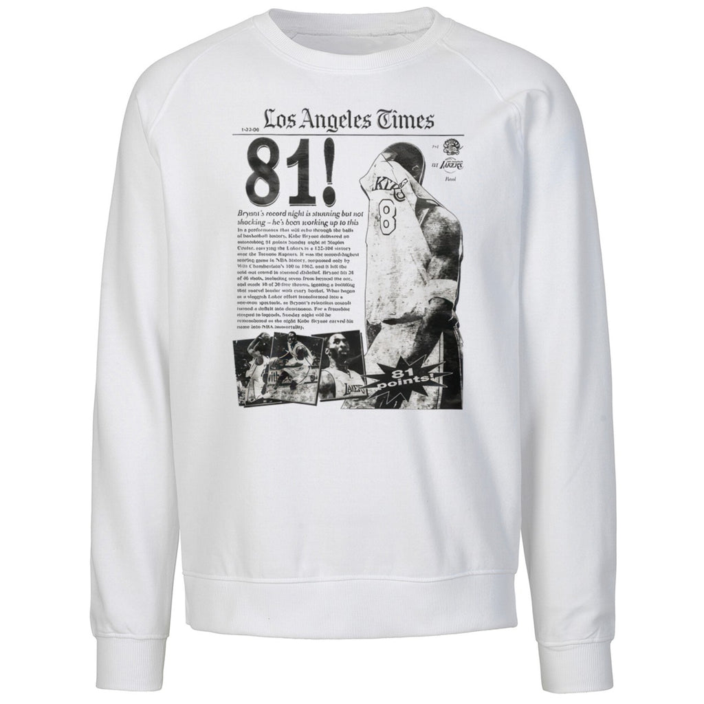 Lamar Jackson Wear Los Angeles Times 81 Points Kobe Shirt