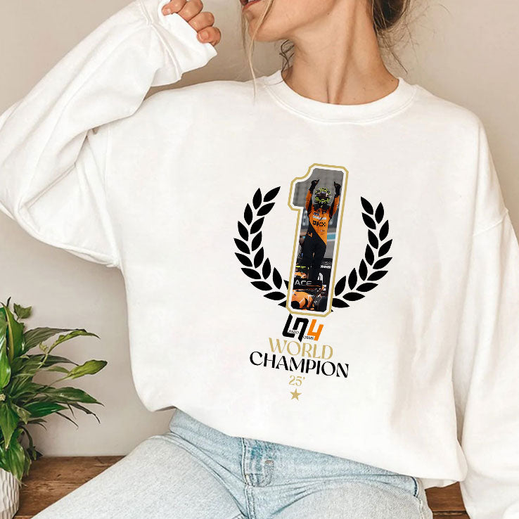 Lando Norris F1 2025 World Champion Shirt