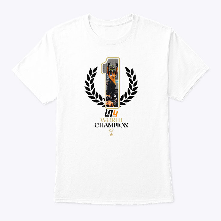 Lando Norris F1 2025 World Champion Shirt