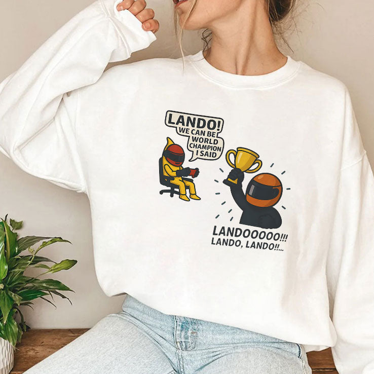 Lando Norris World Champion Meme T Shirt