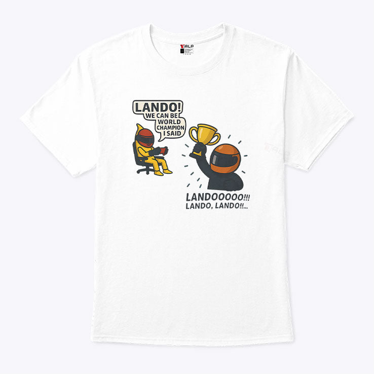 Lando Norris World Champion Meme T Shirt