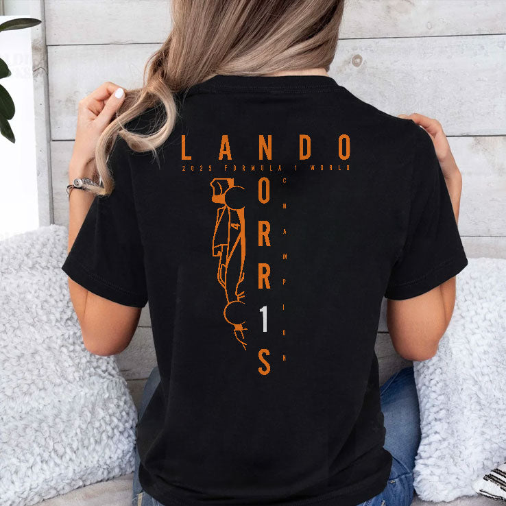 Lando Norris World Champion T Shirt