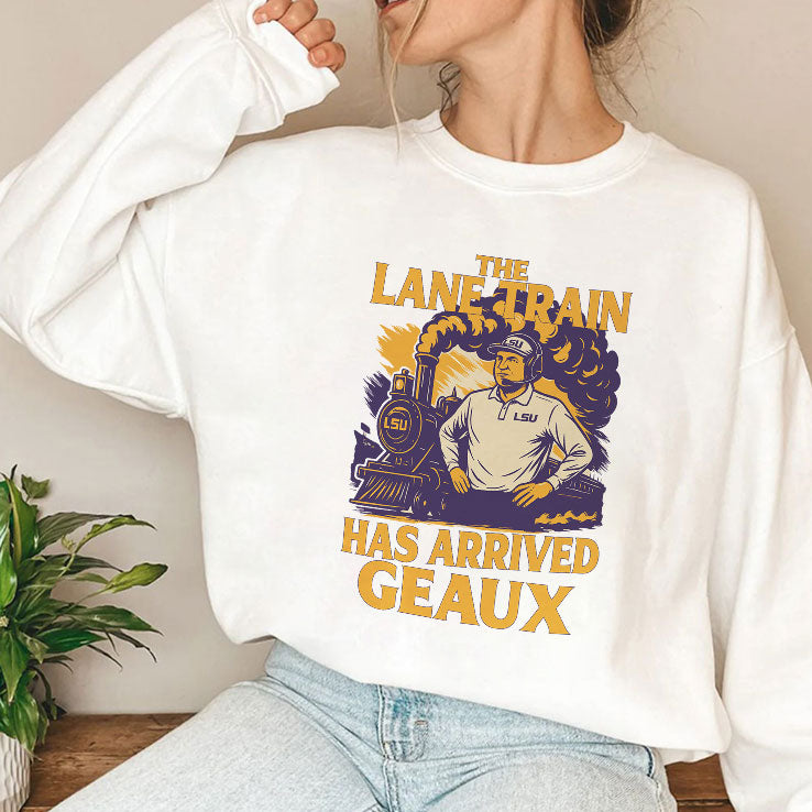 Lane Kiffinn Lsuu Louisiana Tigers Train Has Arrived Geaux T Shirt
