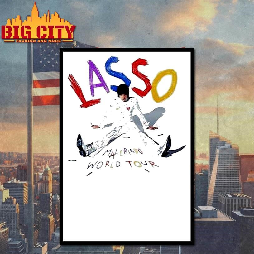 Lasso Malcriado World Tour Dates 2025 Shirt