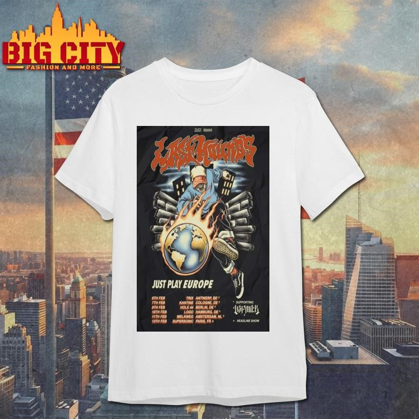 Last Hounds Europe Tour 2026 Poster Shirt