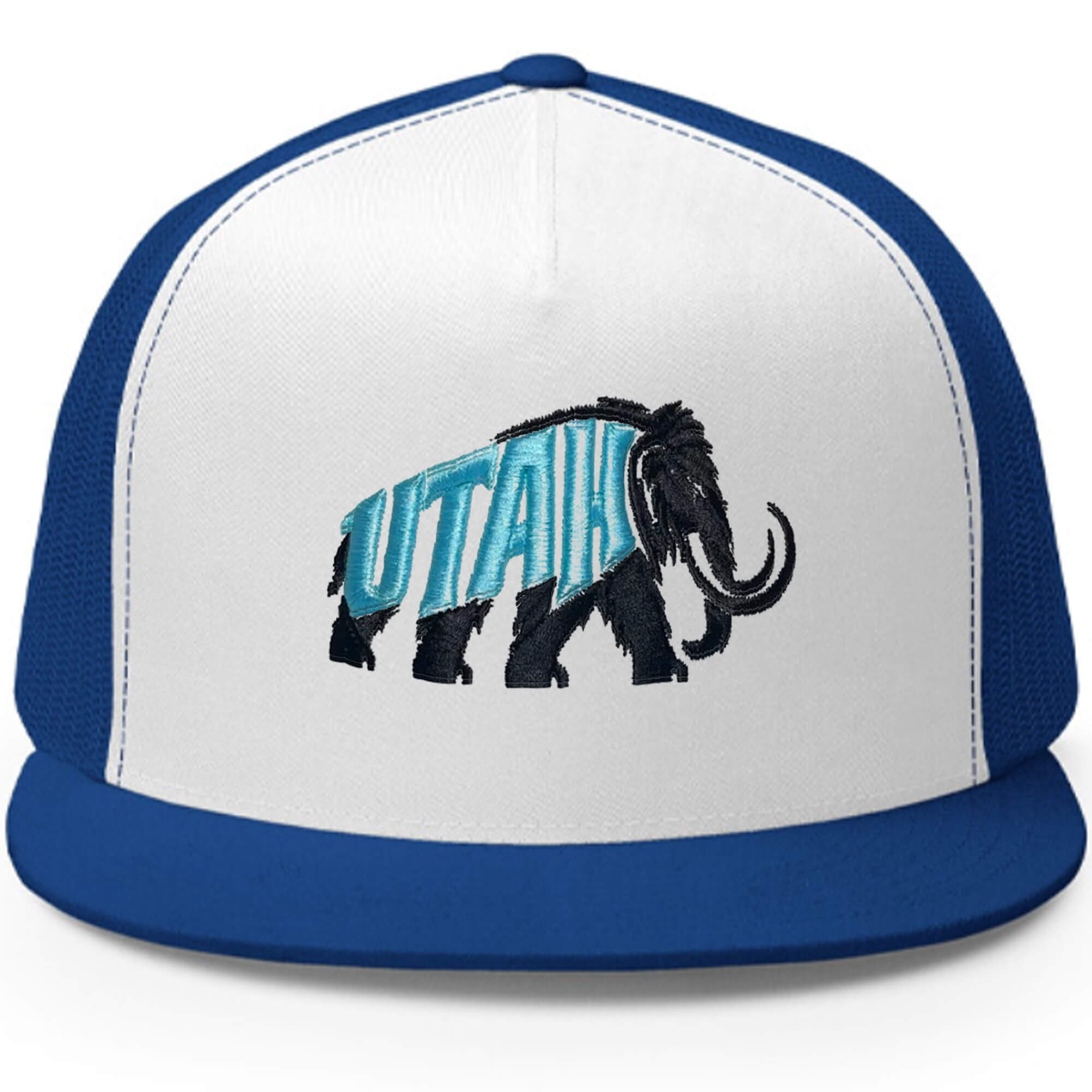 Lawson Crouse with UTAH Trust The Tusks Hat