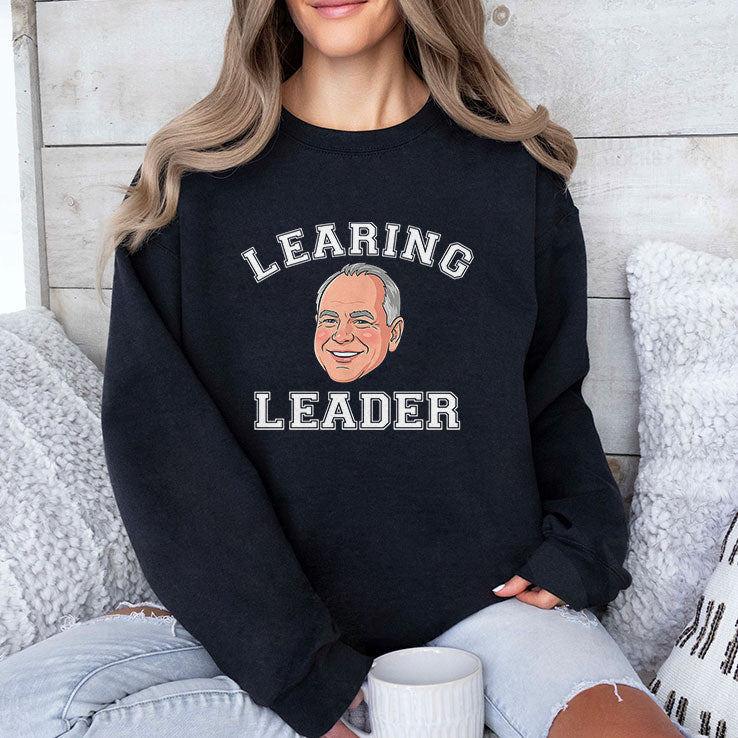 Learing Leader Tim Walz T Shirt
