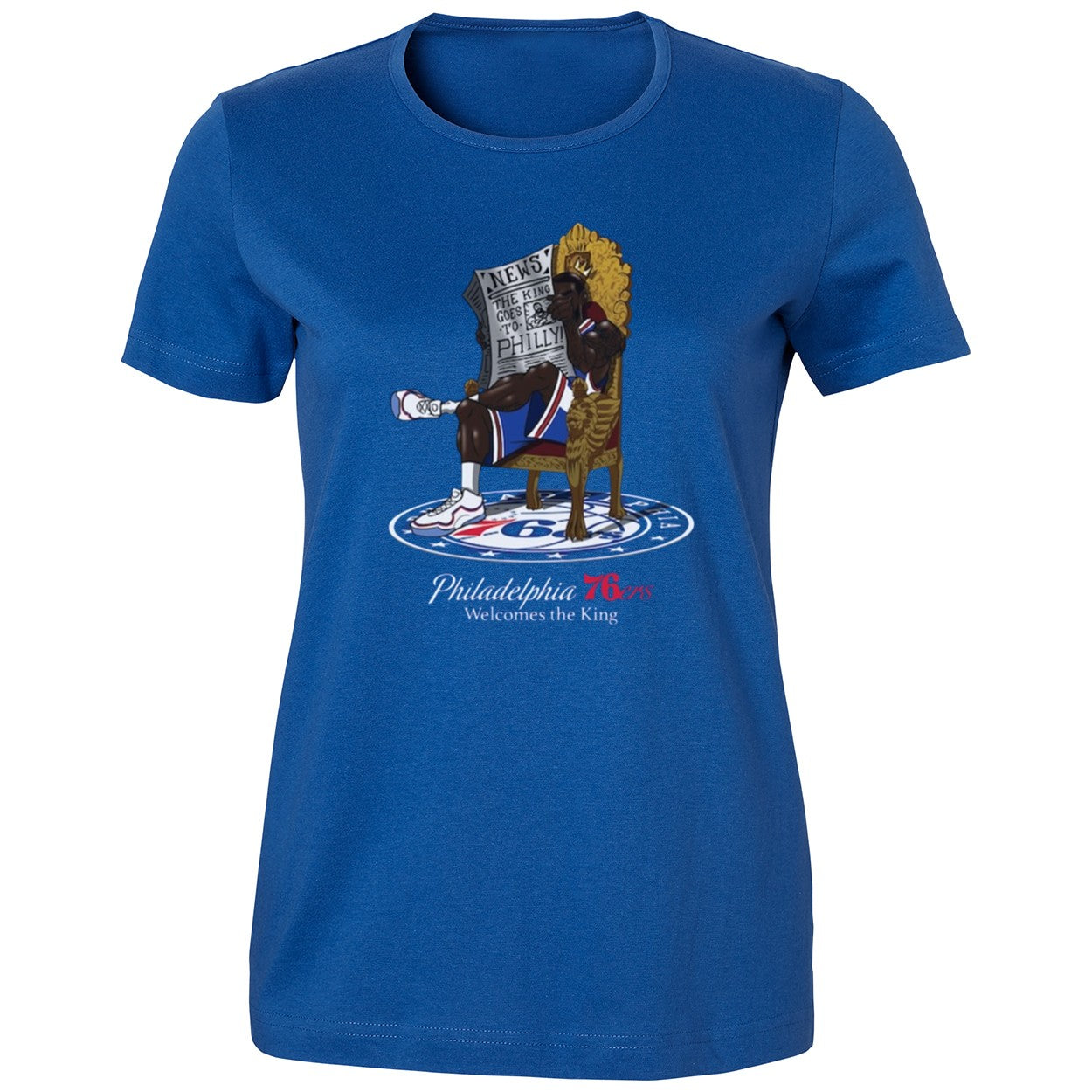 Lebron Philadelphia 76ers Welcomes The King Shirt