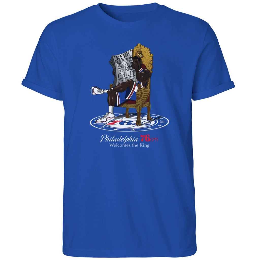 Lebron Philadelphia 76ers Welcomes The King Shirt
