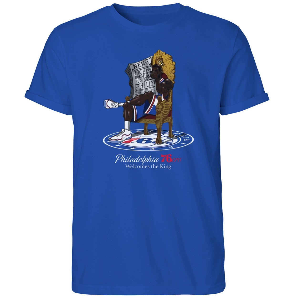 Lebron Philadelphia 76ers Welcomes The King Shirt