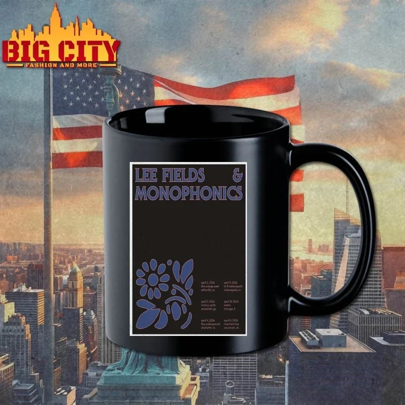 Lee Fields And Monophonics April 2026 Shows Poster shirt
