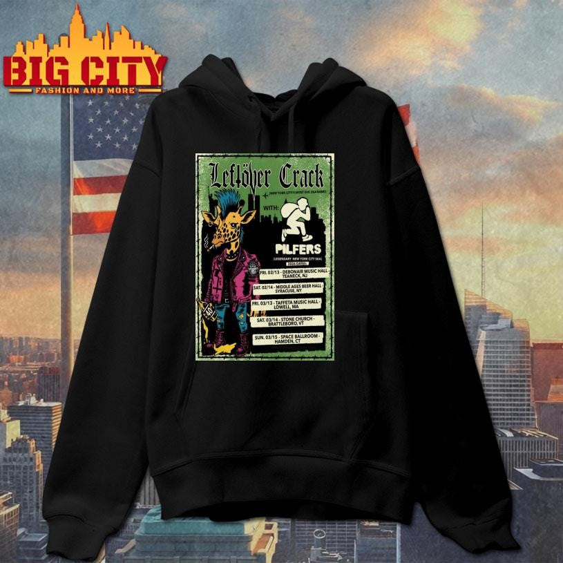 Leftover Crack Northeast America 2026 Tour Poster Shirt