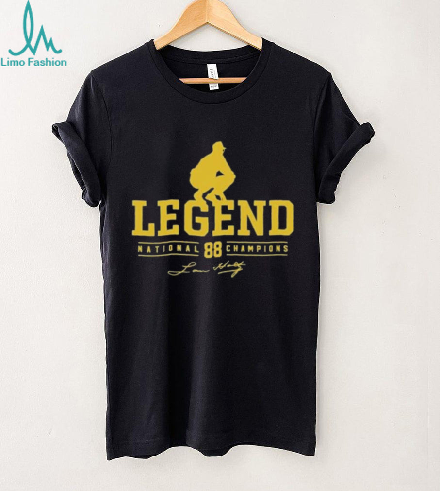 Legend Lou Holtz Notre Dame 1988 National Champions T Shirt
