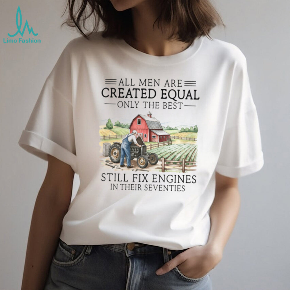 Legend Men Still Fix Engines In Their Seventies Mechanic Shirt