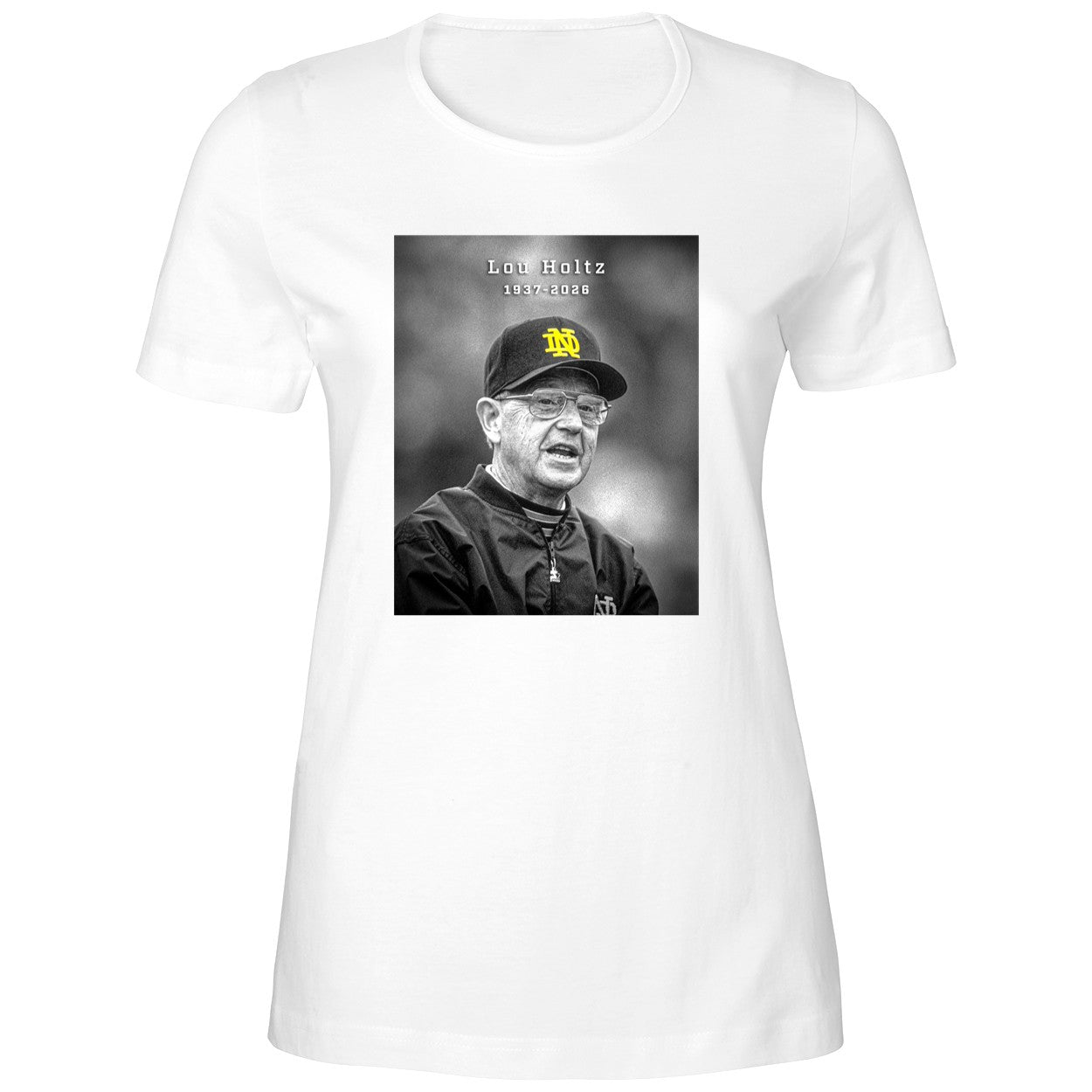 Legendary Notre Dame Coach Lou Holtz 1937-2026 Shirt