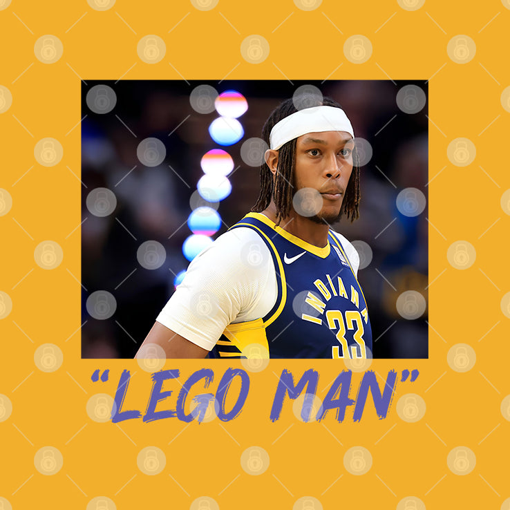 Lego Man Myles Turner T Shirt