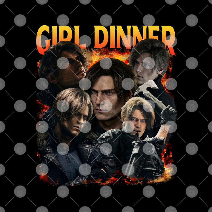 Leon Kennedy Girl Dinner T Shirt