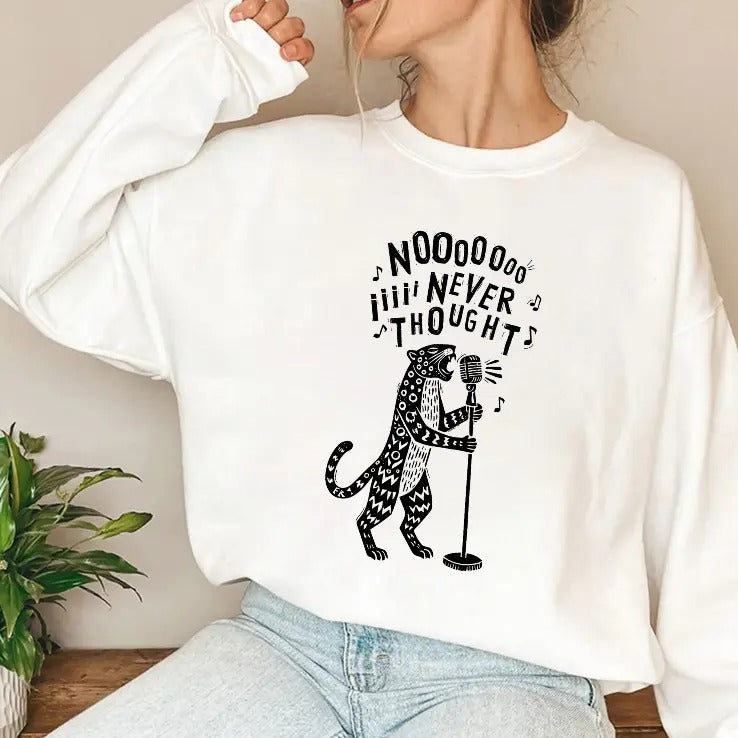 Leopard No I Never Thought T Shirt