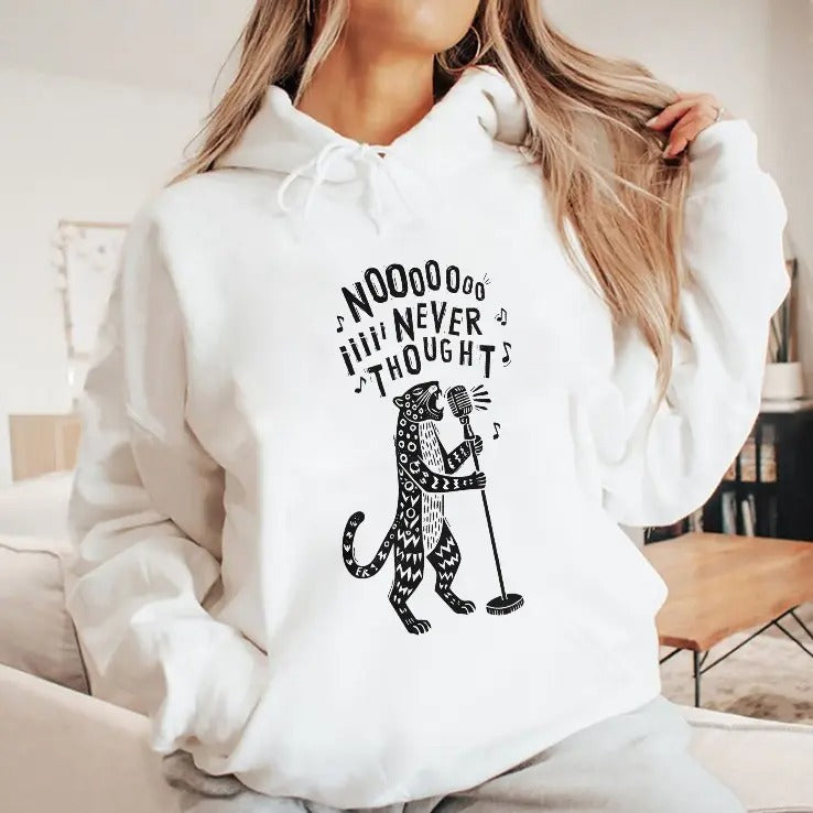 Leopard No I Never Thought T Shirt