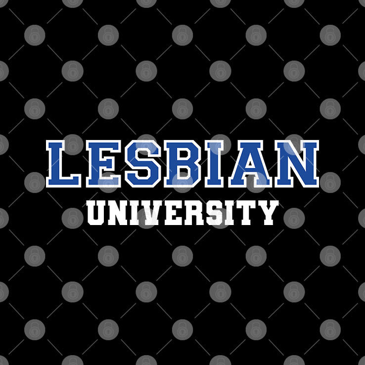 Lesbian University T Shirt