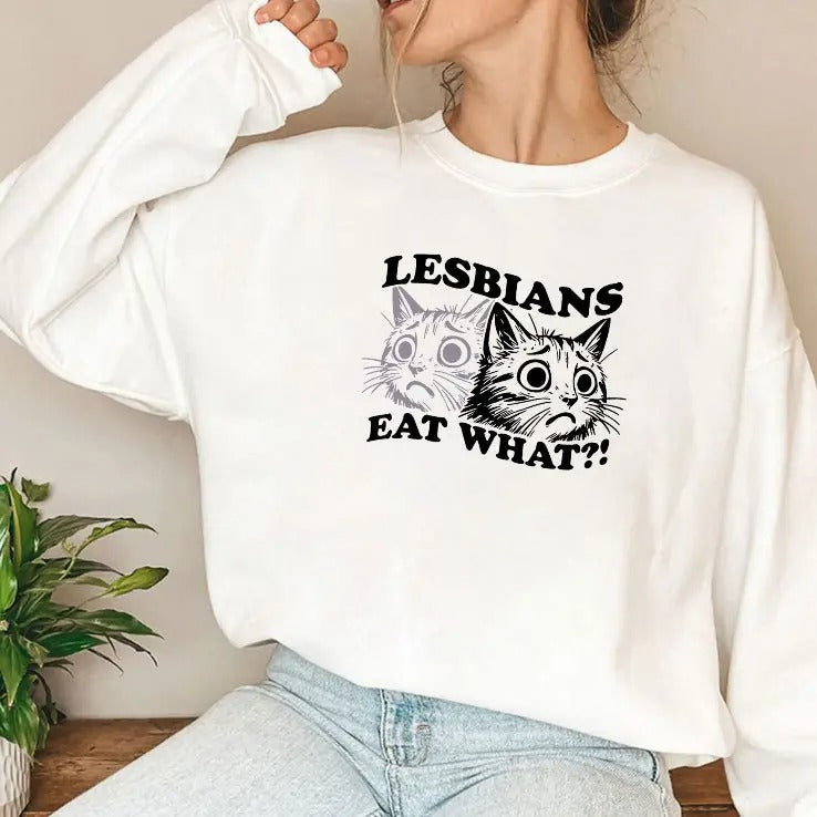 Cat Lesbians Eat What T Shirt