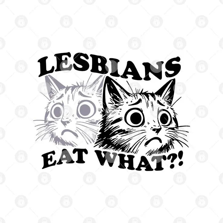 Cat Lesbians Eat What T Shirt