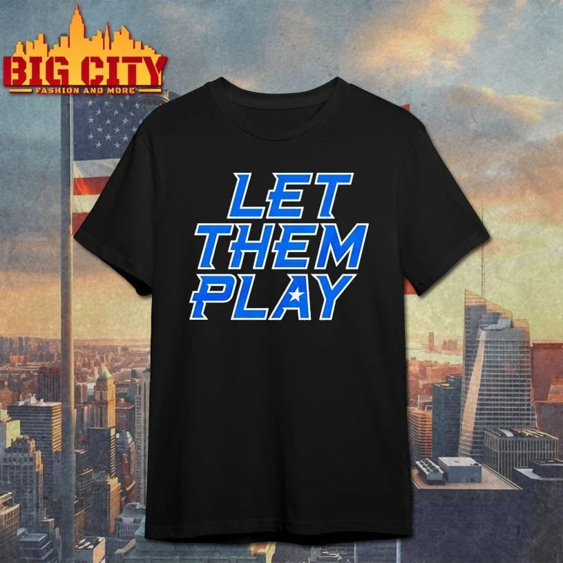Let Them Play style Puerto Rico t-shirt