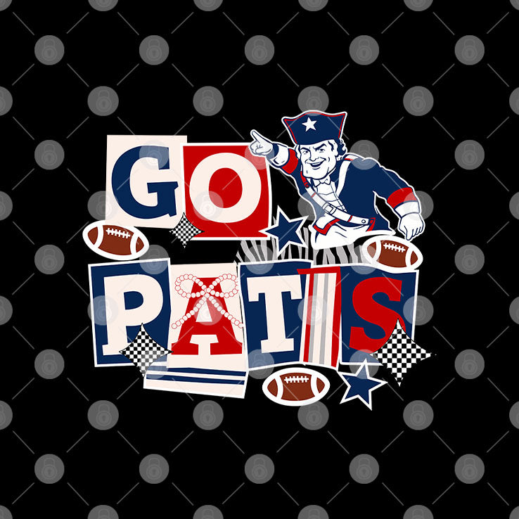 Let’s Go For Pats T Shirt